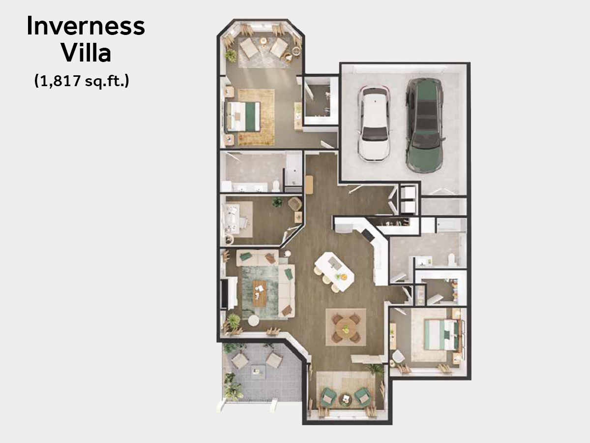 Inverness Villa Floor Plan